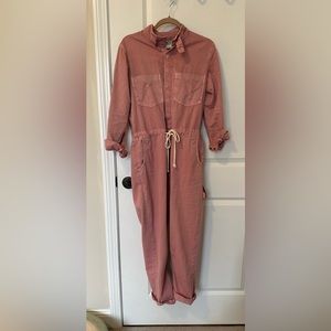 Dusty Pink Utility Jumpsuit